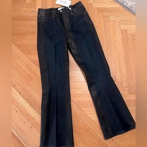 Frame le cropped mini boot jeans